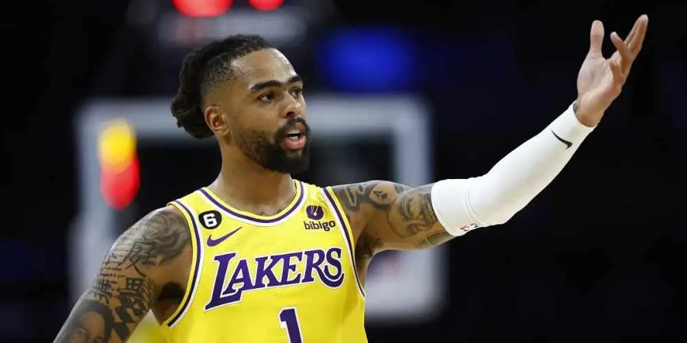 NBA: Lakers' D'Angelo Russell Out of Rockets Game with Sore Foot