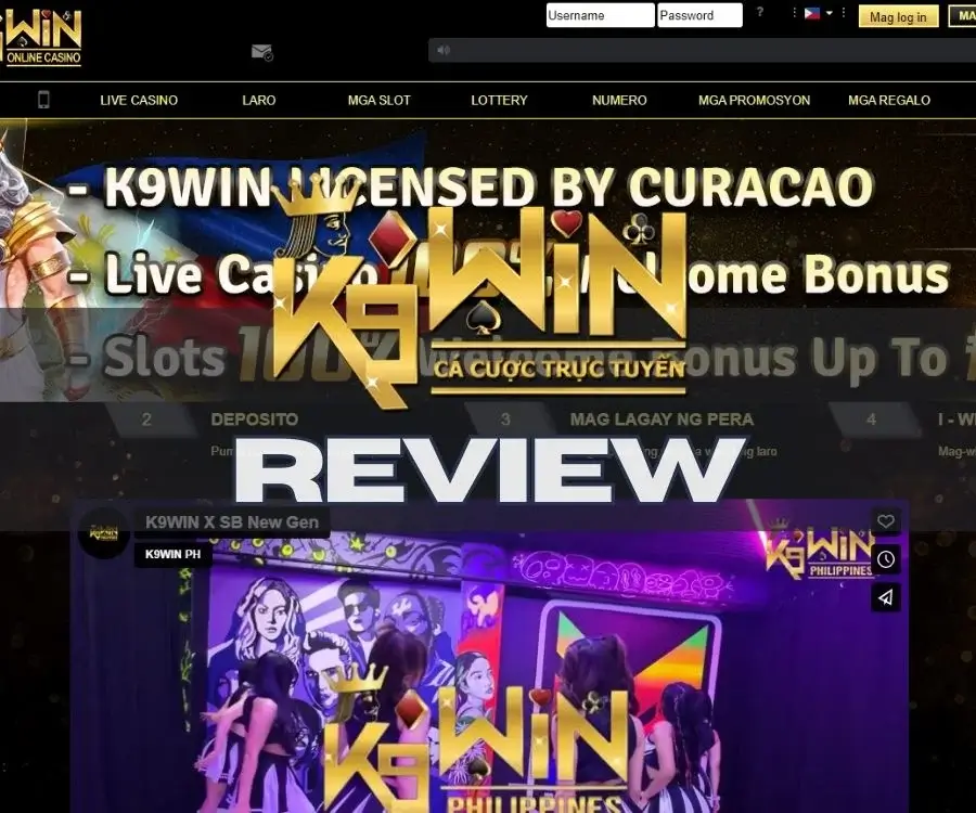 K9Win PH Review: A Premium Online Gambling and Casino Experience in the Philippines