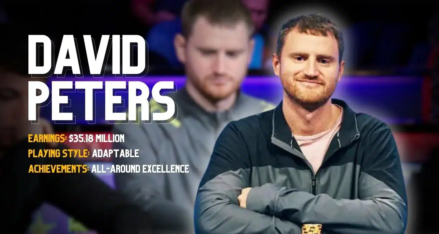 David Peters the number seven for the best poker player in the world