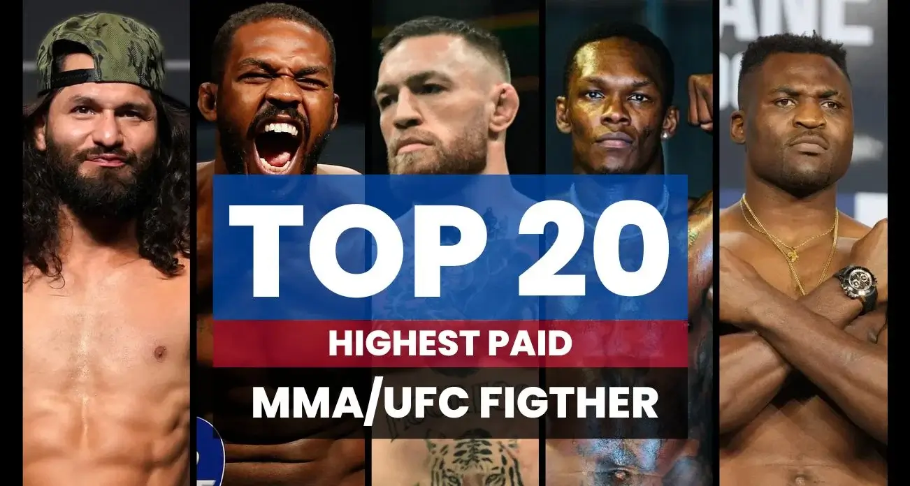 Top 20 Highest-Paid MMA/UFC Fighters in 2023