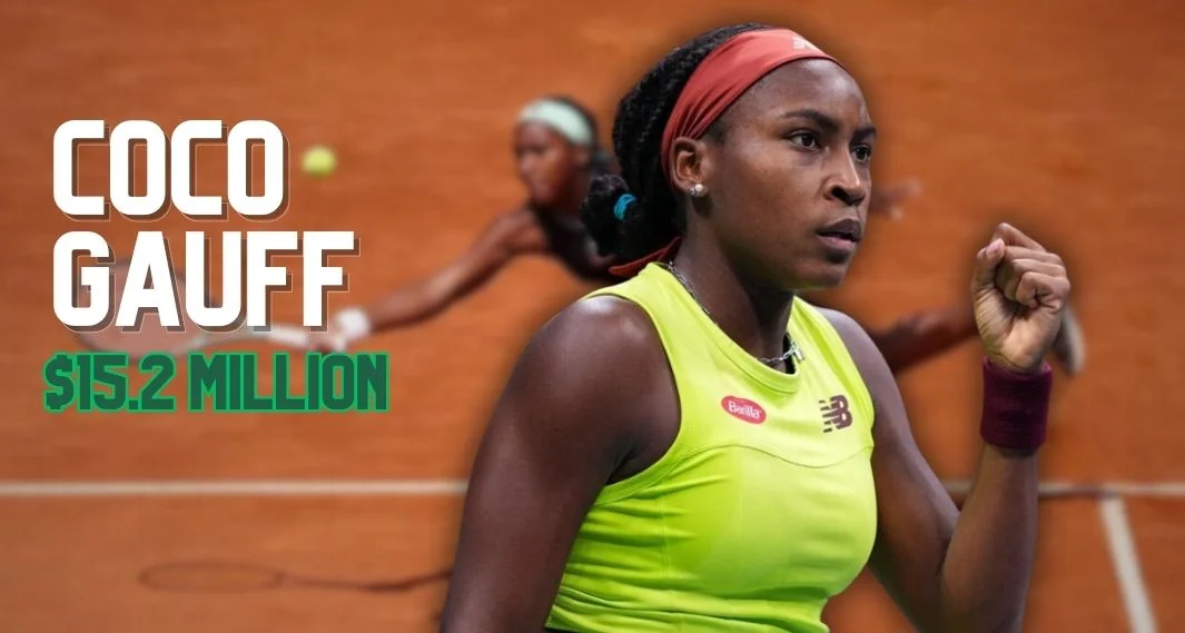Coco Gauff - top seven for the highest paid tennis player in the world