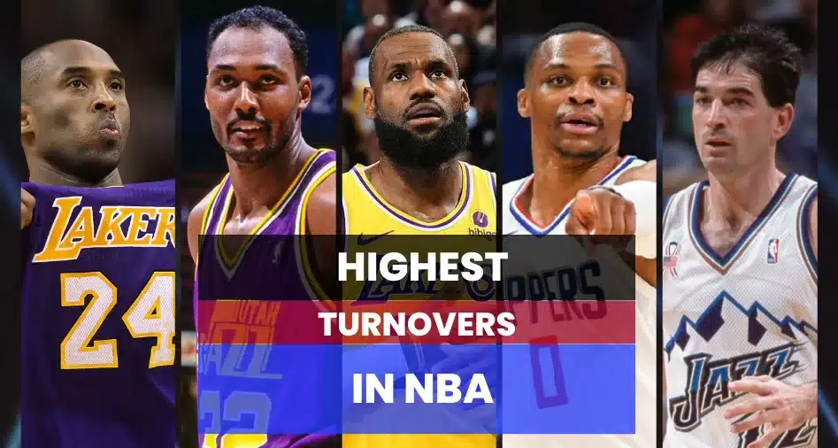Top 10 NBA Players with the Highest Turnovers in History