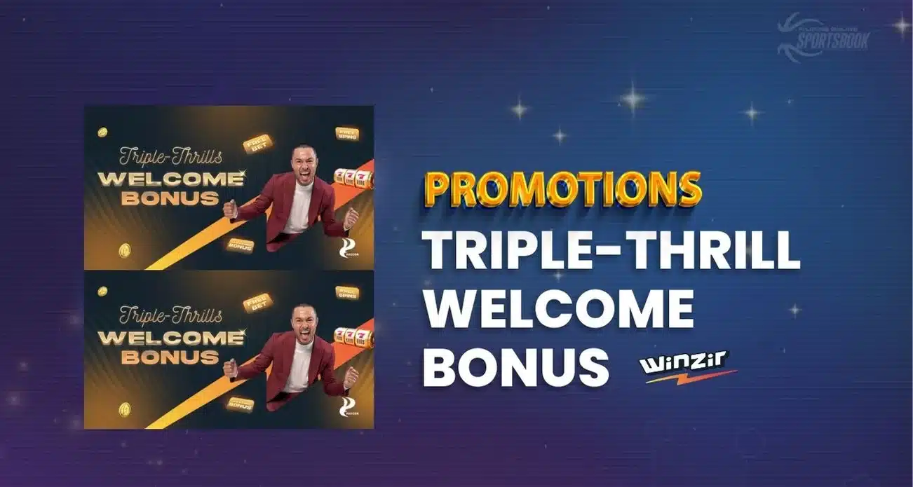 Triple-Thrill Welcome Bonus
