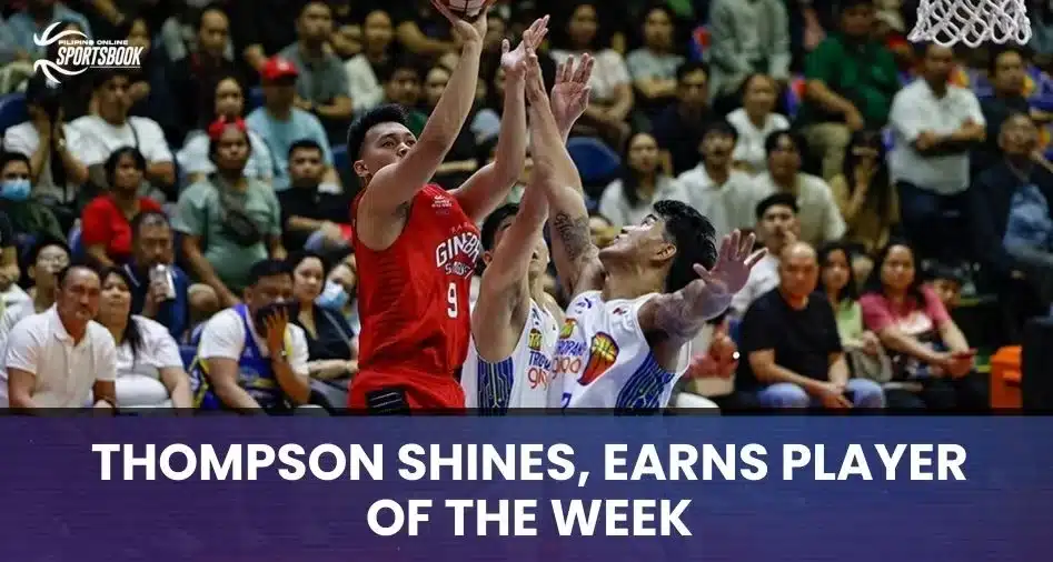 Thompson Shines, Earns Player of the Week